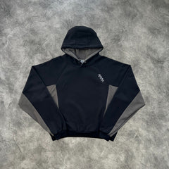 Mertra Colorblock Sports Tracksuit Black