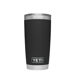 YETI Black Rambler 20oz Tumbler