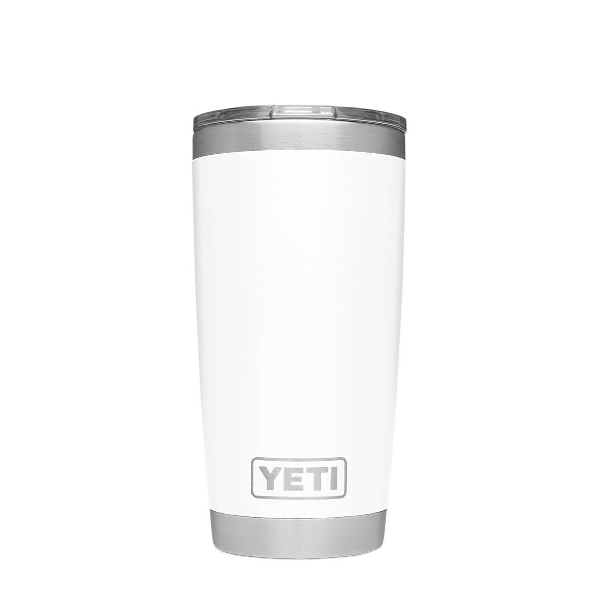 YETI White Rambler 20oz. Tumbler