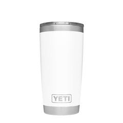 YETI White Rambler 20oz. Tumbler