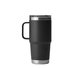 YETI Black Rambler 20oz Travel Mug
