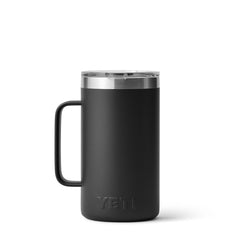 YETI Black Rambler 24oz Mug
