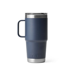 YETI Navy Rambler 20oz Travel Mug
