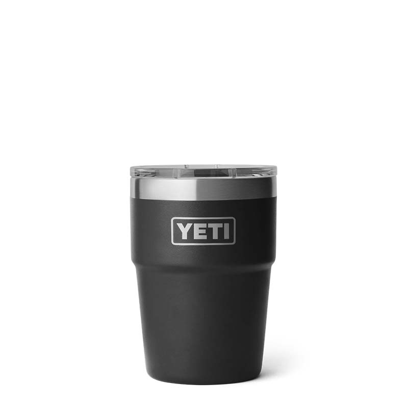 YETI Black 16oz Rambler Stackable Cup