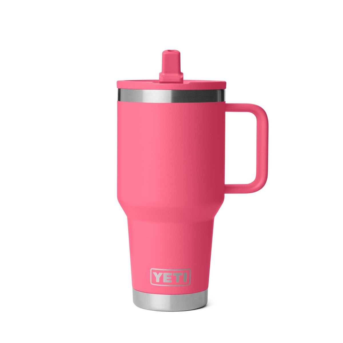 YETI Tropical Pink 30oz Travel Straw Mug