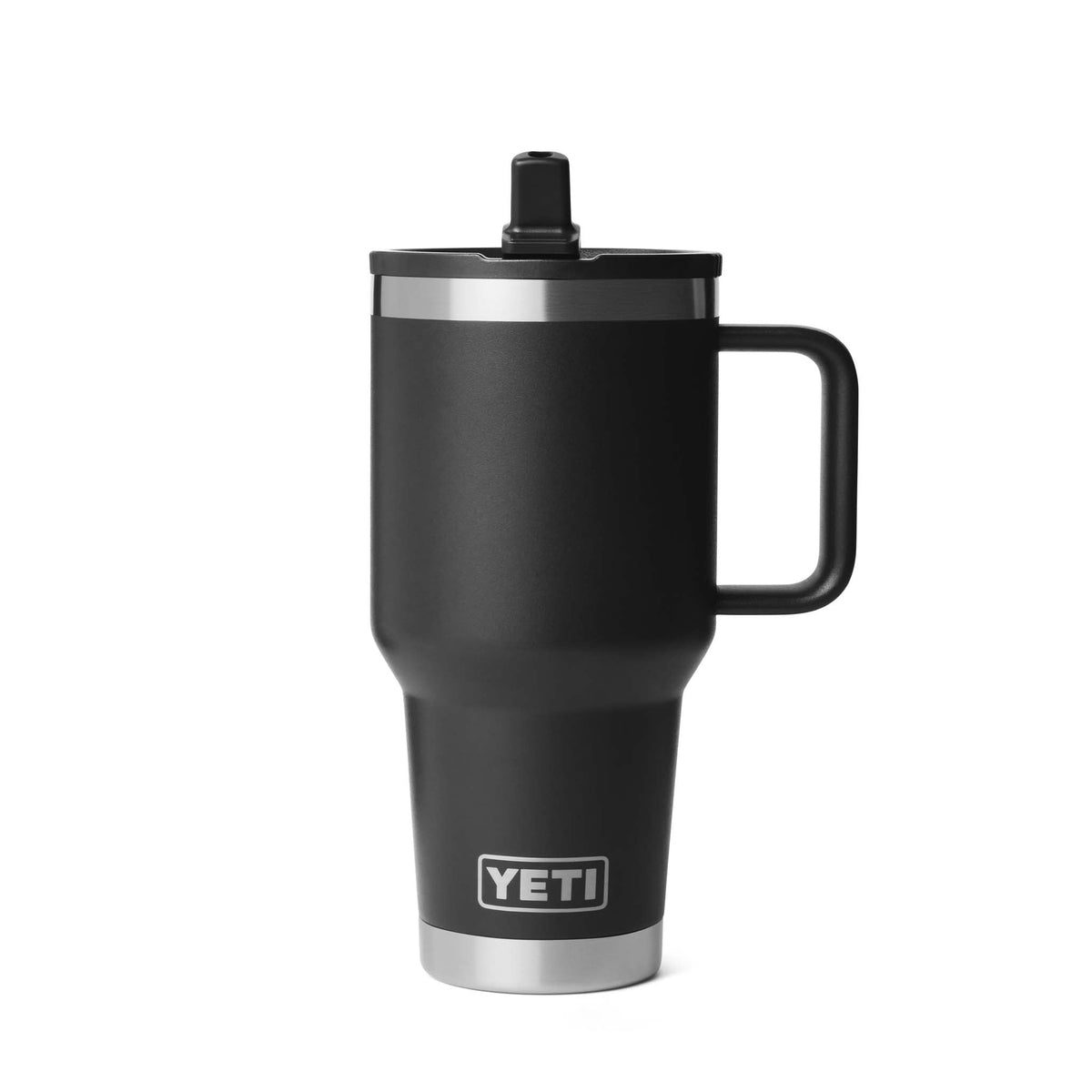 YETI Black 30oz Travel Straw Mug