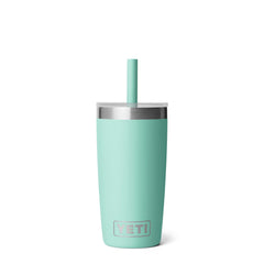 YETI Seafoam Rambler 10oz Tumbler with Silicone Straw