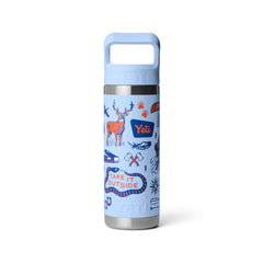 YETI Big Sky Summer Camp Rambler 18oz Straw Bottle