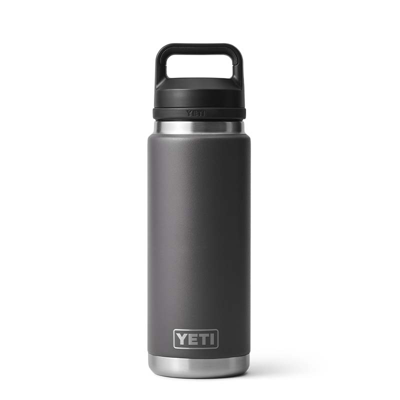 YETI Charcoal Rambler 26oz Chug Bottle