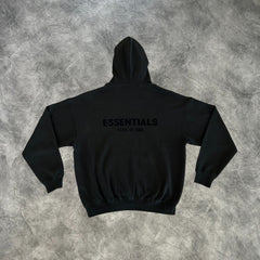 Essentials Fear Of God Hoodie Black