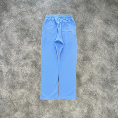 Broken Planet Letters Sweatpants Baby Blue