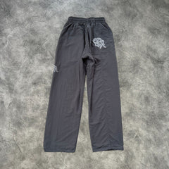 Mertra Nylon Embroidered Tracksuit Grey
