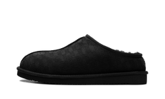 Kithmas Monogram Shearling Slippers Black khmsh0004 001