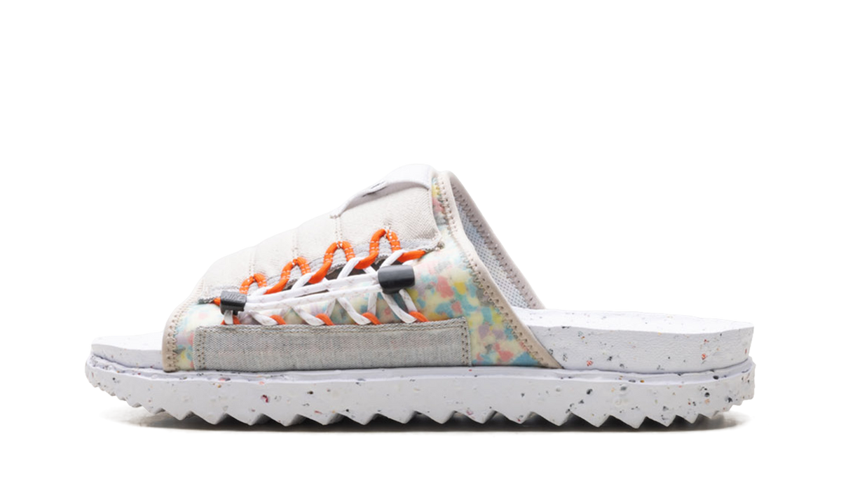 Asuna Crater Slide Cream 2 White Orange Black DJ4629 200