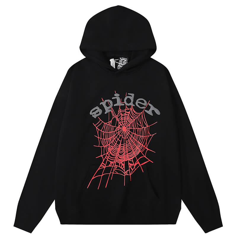 Sp5der Thug Spider Hoodie a€?Black #8210