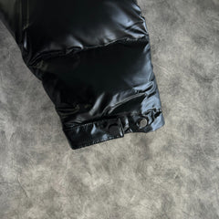 Trapstar Irongate Embossed Puffer Jacket Black