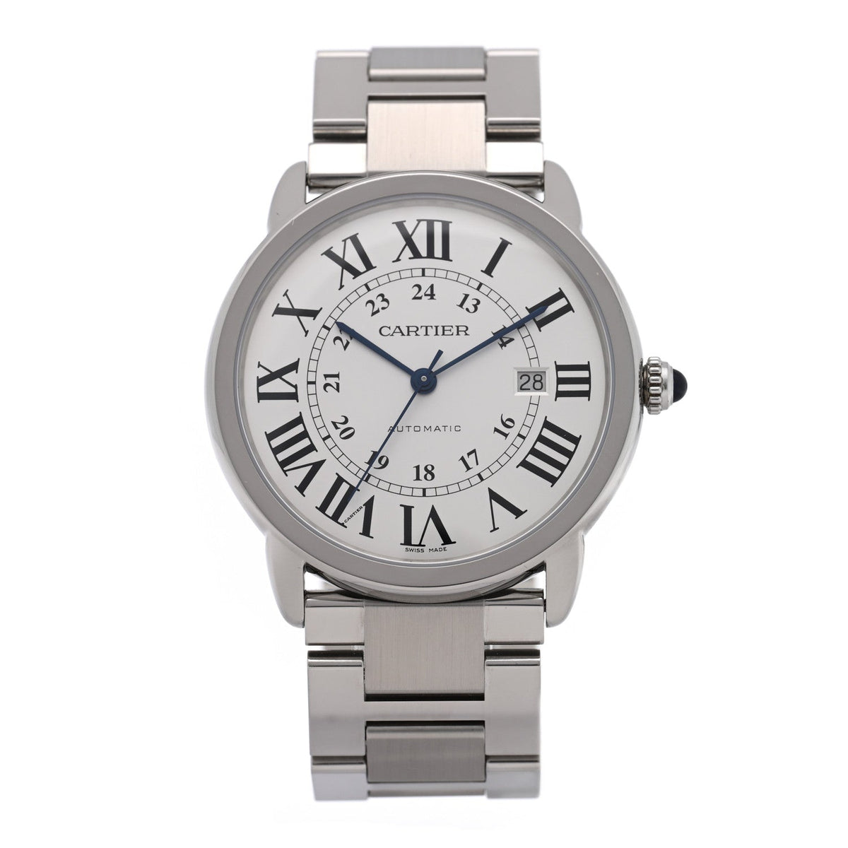 Stainless Steel 42mm Ronde Solo Automatic Watch