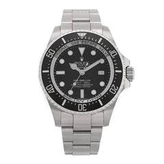 Stainless Steel 44mm Oyster Perpetual Date Sea-Dweller Deepsea Watch Black 116660