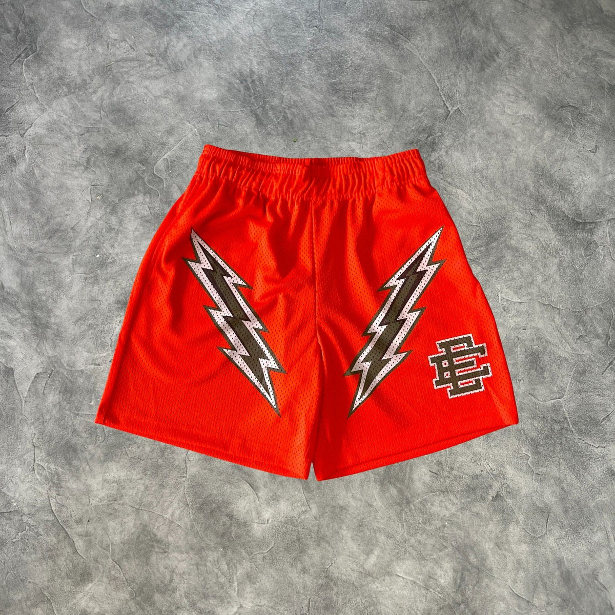 Eric Emanuel Bolt Shorts Orange