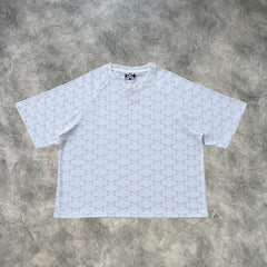 Mertra Butterfly Printed T-Shirt White