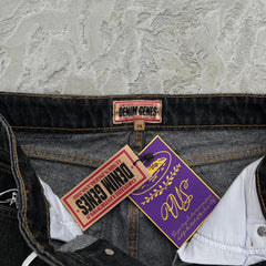 CR island baggy shorts-black