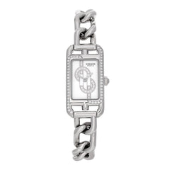 Stainless Steel Diamond Bezel 17mm Nantucket Quartz Watch
