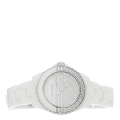 Stainless Steel Ceramic 33mm J12 Wanted de Chanel Limited Edition Automatic Watch White