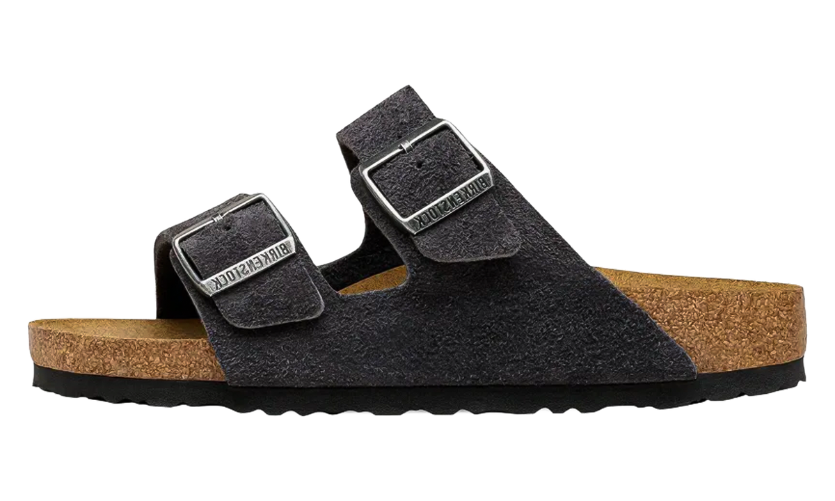 Arizona Suede Leather Charcoal - Narrow Fit 1031625