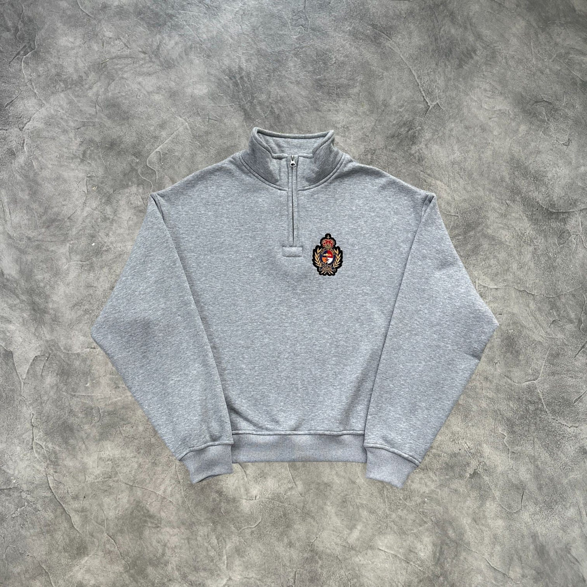 Corteiz Royal Crest Shorts Set Grey