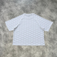 Mertra Butterfly Printed T-Shirt White