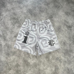 Eric Emanuel Question Mark Shorts Grey