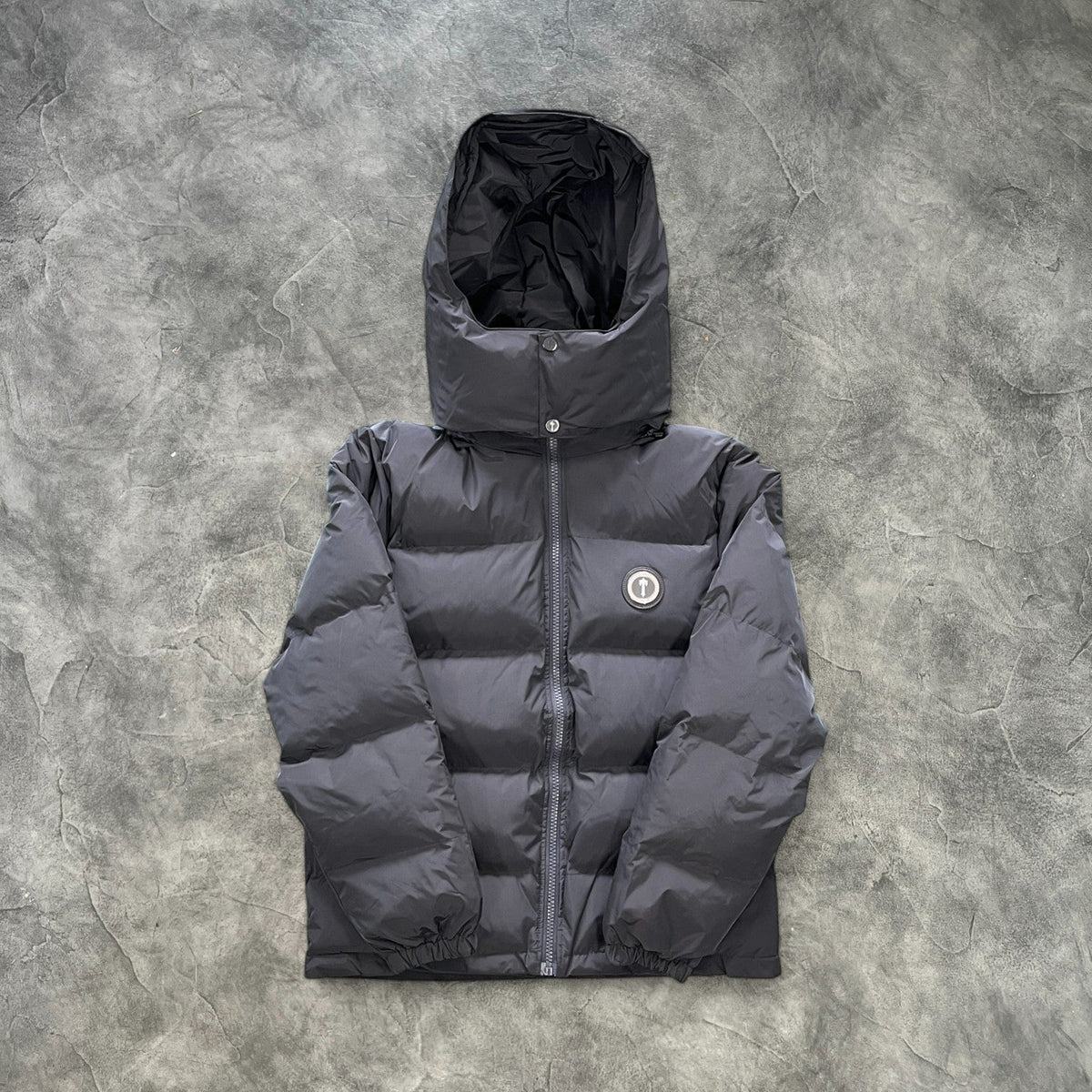 Trapstar Detachable Hooded Puffer Stone Grey