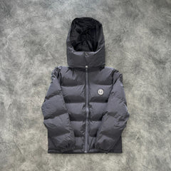 Trapstar Detachable Hooded Puffer Stone Grey