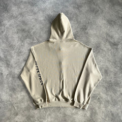 Broken Planet Zip-Up Hoodie Apricot