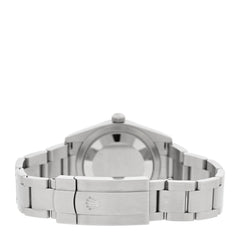 Stainless Steel 34mm Oyster Perpetual Watch Pink 124200
