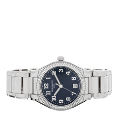 Stainless Steel Diamond 36mm Twenty-4 Automatic Watch Blue 7300/1200A-001