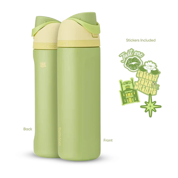 Owala FreeSip Insulated Water Bottle Disney Princess Collection 24 oz- Rapunzel