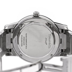 Stainless Steel 37mm Atlas 2-Hand Quartz Watch