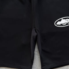 ISLAND PUFF PRINT SWEATSHORT