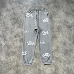 Corteiz Clouds Zip-Up Tracksuit Grey