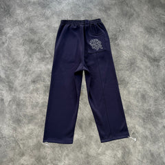 Mertra Colorblock Sports Tracksuit Navy Blue