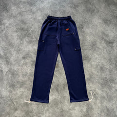 Corteiz Evil Straight pants Navy Blue