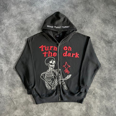 Broken Planet Turn On The Dark Zip-Up Hoodie