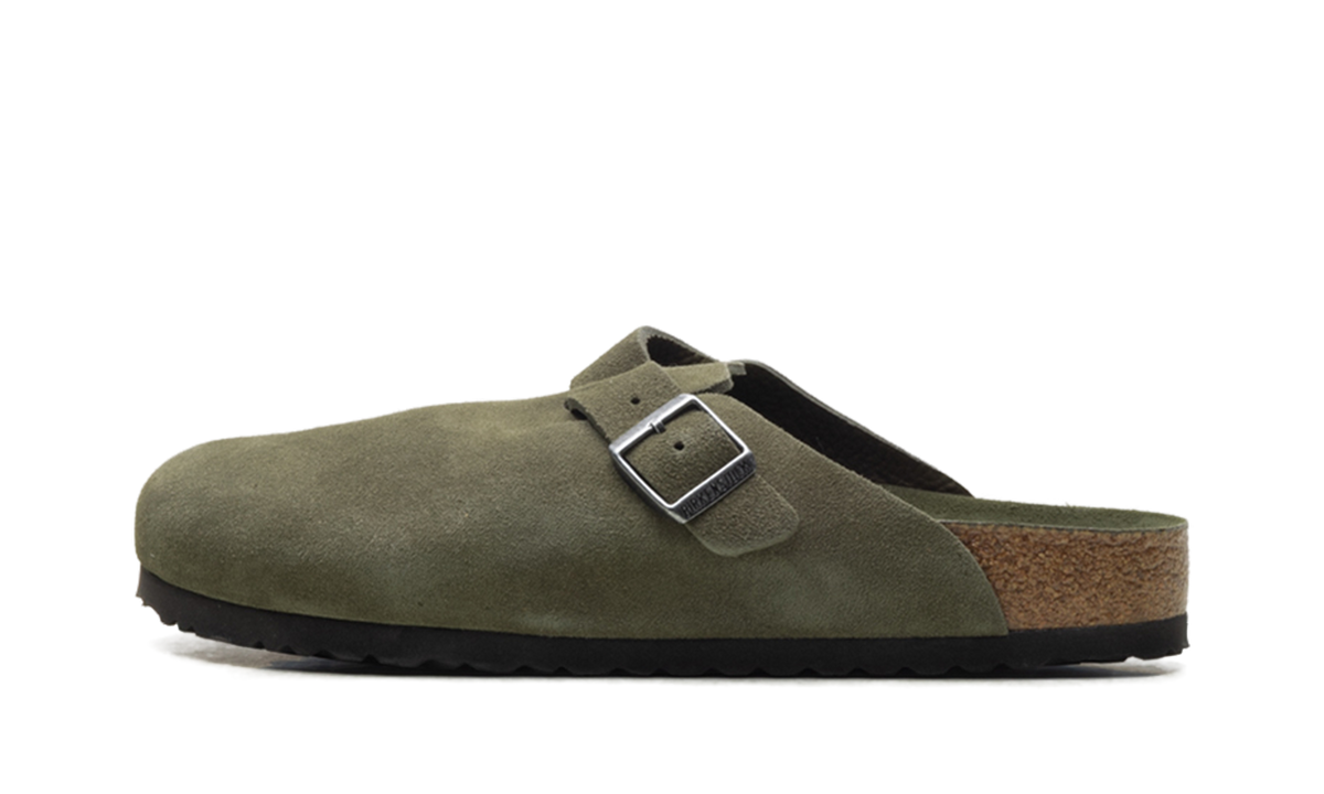 Boston BS Suede Leather Olive 1030879