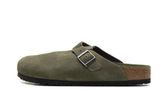Boston BS Suede Leather Olive 1030879