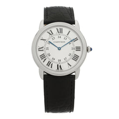 Stainless Steel Alligator 36mm Ronde Solo Quartz Watch
