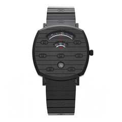 PVD Stainless Steel 38mm Grip Quartz Watch Black