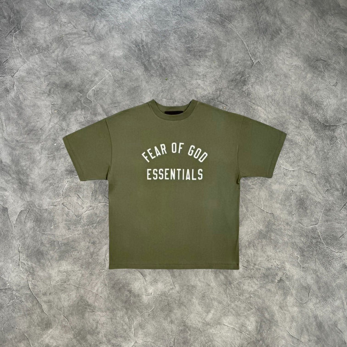 Essentials Fear Of God T-Shirt Green