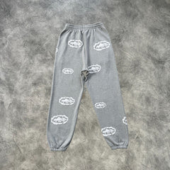 Corteiz Clouds Zip-Up Tracksuit Grey