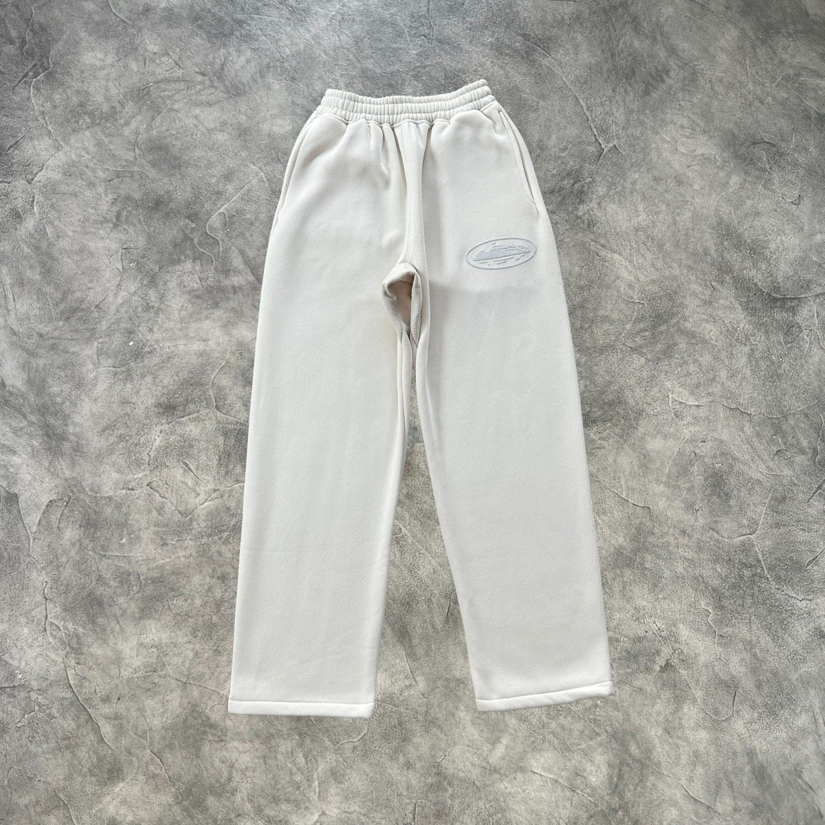 Corteiz Straight pants Off White